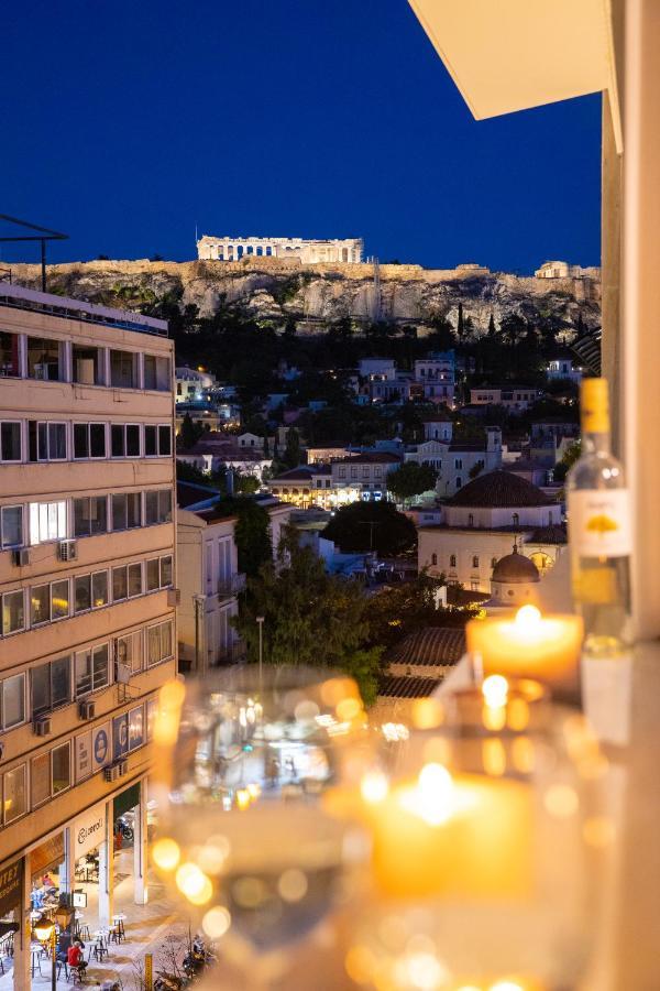 Acrolights By Night Daire Atina Dış mekan fotoğraf
